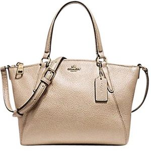 Stunning Gold Coach Purse